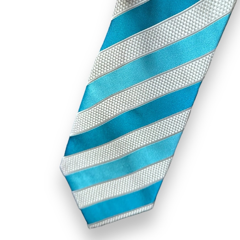 Donald J Trump stripped silk tie